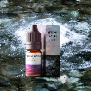 Spring Water flavor eLiquid bottle with crisp and refreshing vape flavor.